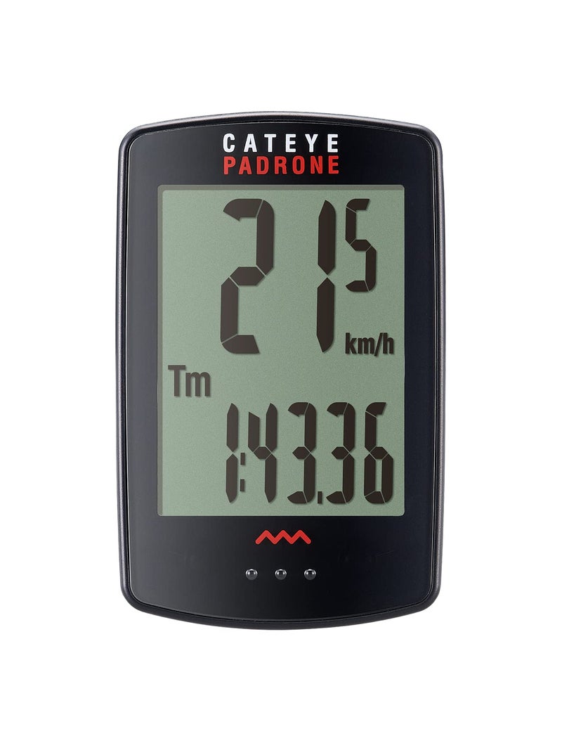 CATEYE - Padrone Wireless Bike Computer (Black) - Image 1